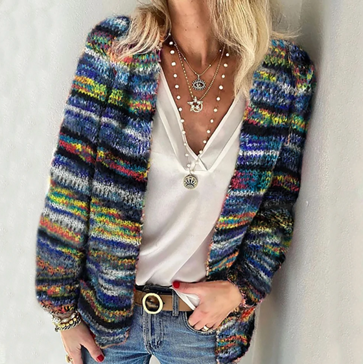 Cleo™ | Cardigan multicolore